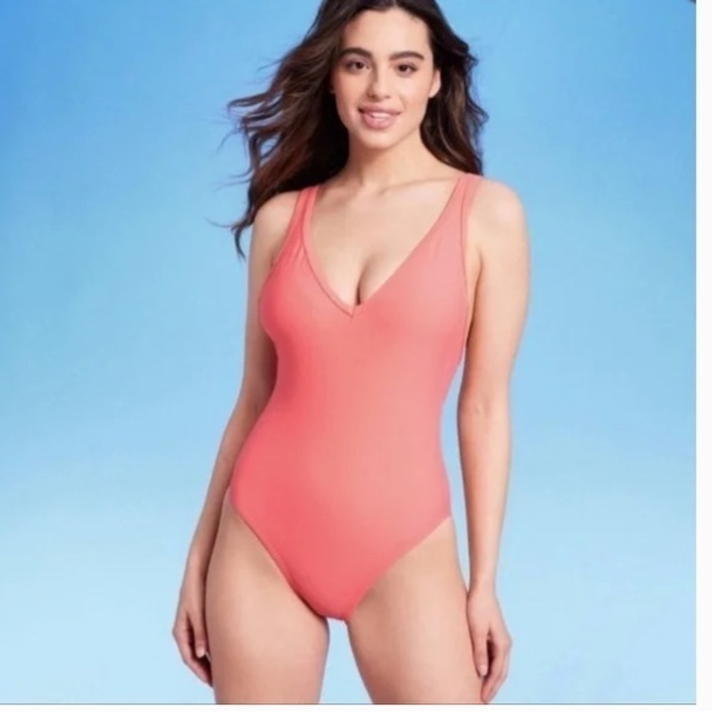Kona Sol One Piece Swimsuit - New Women | Color: Pink | Small